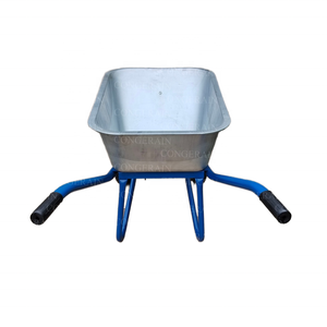 <span class=keywords><strong>Brouette</strong></span> en métal à <span class=keywords><strong>2</strong></span> <span class=keywords><strong>roues</strong></span> personnalisable pour chantiers de construction agricole pour le transport de sable et de terre Support OEM - Product Image 6