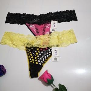 Ych Bán Buôn Thấp Tăng In Hàng Ngày Hỗn Hợp Phong Cách Tam Giác Hipster Quần Lót Thanh Khoan Graffiti Thương Mại Nước Ngoài Phụ Nữ Ren - Product Image 3