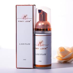 Pinky Leem <b>Eyelash</b> <b>Shampoo</b> Lash Foam Organic Custom Private Label Oil Free Mink Organic Vegan 60ml Lash <b>Shampoo</b> - Product Image 6