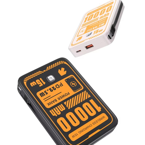 OEM PD 22.5W Fast Charging Portable External Battery Power Bank 10000mAh Wireless Charger <b>Mini</b> Magnetic Power Bank - Product Image 6