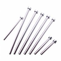 Z40 HASCO Accesorios de precisión para moldes, punzón de inserción redondo de material H13, varilla de acero SKD61 totalmente endurecida, en stock