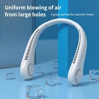 Alibaba yeni gelenler giyilebilir boyun Fan için açık, şarj edilebilir Mini Usb taşınabilir soğutma fanı