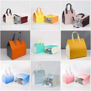 Customized Non-woven Food <b>Bag</b> with Insulation Metal Layer for Cake Preservation and Beverage Insulation - Product Image 3