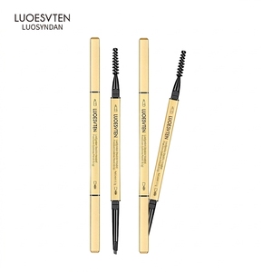 Nuevo Lápiz de Cejas Retráctil de Doble Punta, Ultrafino, Tridimensional, Resistente al Agua, con Cabezal de Cepillo Difuminado - Product Image 1