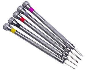 Juego <span class=keywords><strong>de</strong></span> <span class=keywords><strong>destornilladores</strong></span>-0,8/1,0/1,2/1,4/1,6mm Kit <span class=keywords><strong>de</strong></span> <span class=keywords><strong>destornilladores</strong></span> <span class=keywords><strong>de</strong></span> cabeza plana Relojeros profesionales para herramientas <span class=keywords><strong>de</strong></span> reparación <span class=keywords><strong>de</strong></span> relojes - Product Image 5