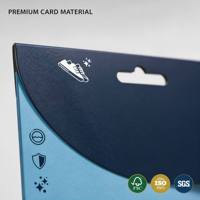 Boîte d'emballage suspendue en carton coloré haut de gamme personnalisable, impression offset, design portable pour sacs de lavage de chaussures