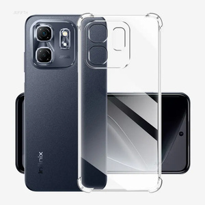 เคสโทรศัพท์กันกระแทก TPU ใสแบบนิ่ม หนา 1.5 มม. สำหรับ Tecno Infinix GT 20 Pro Zero 40 Pova <span class=keywords><strong>6</strong></span> Neo Pop 9 <span class=keywords><strong>Spark</strong></span> 30c Camon 30 Pro Premier - Product Image 1