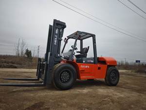 Original Used High Quality 10 Ton Diesel Forklift Heli Internal Combustion Lift Truck Heavy Duty <b>Material</b> <b>Handling</b> Vehicle - Product Image 6