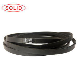 Courroie de sèche-linge SOLID pour <span class=keywords><strong>Electrolux</strong></span> Frigidaire 134503600 WE12X10009 - Product Image 2