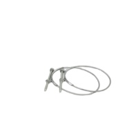 Abrazadera de Manguera de Acero Mini de Tamaño Pequeño de Fabricante Chino, Abrazadera de Resorte de Alta Resistencia para Inyector de Combustible con Acabado de Zinc, Surtido Personalizable OEM