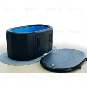 PVC <b>Inflatable</b> Cold Plunge Ice Bath With Customizable Size for Athletes Sport Fitness <b>Inflatable</b> Ice Bath Ice Bath PVC I - Product Image 5