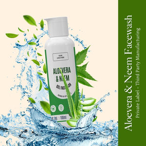Nouveau gel nettoyant visage à l'aloe vera et au neem, nettoie en profondeur la peau, éclaircit, élimine les pores obstrués, sans danger pour tous les types de peau - Product Image 5
