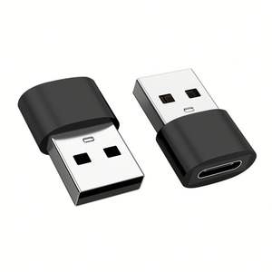 Adaptador de Carga USB a C 3.2 Tipo C en Ángulo Recto de 90 Grados, 10 Gbps Datos OTG, Aleación de Aluminio para Teléfono Móvil - Product Image 1