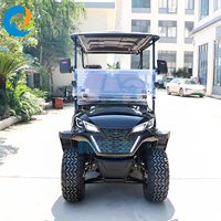 Voiturette de golf électrique surélevée à 4 places, personnalisable, directement de l'usine chinoise Robetaa