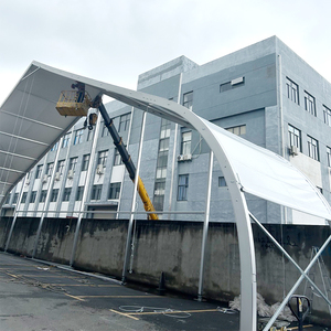 Đào hình cá nhân Đảng 500 người đám cưới 10m x <span class=keywords><strong>20m</strong></span> marquee lều cho các sự kiện ngoài trời cong lều - Product Image 3