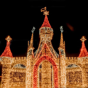 Lumière LED 3D personnalisée en forme <span class=keywords><strong>de</strong></span> château, étanche IP65, pour Noël, décoration extérieure, festivals, mariages, parcs à thème, affichage <span class=keywords><strong>de</strong></span> rue, à intensité variable - Product Image 6