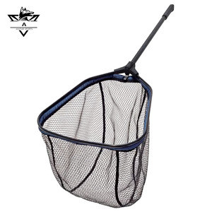 Nhà Sản Xuất Nổi PVC Cao Su Tráng Có Thể Gập Lại Trượt Thuyền Hạ Cánh <span class=keywords><strong>Net</strong></span> Ống Nhôm Lưới Đánh Cá Với Gia Cố Sườn Thiết Kế - Product Image 2