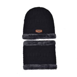 Gorro de Punto Grueso de Invierno <span class=keywords><strong>para</strong></span> <span class=keywords><strong>Hombre</strong></span>, Gorro de Terciopelo Cálido con Cuello Integrado, Grueso, Cortavientos y Resistente al Frío <span class=keywords><strong>para</strong></span> Mujer - Product Image 4