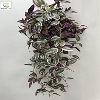 Nouveau style Mori Style Plante artificielle pour sourcils Pothos Plantes suspendues Feuilles vertes Décoration murale suspendue pour mariage