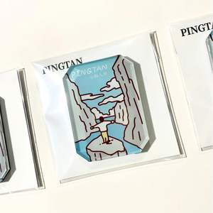 Aimants de réfrigérateur personnalisables en acrylique, style rétro, imperméables - Product Image 3