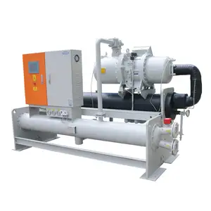 HIGOLDEN Custom Water Cooled Industrial Screw Chiller for Lotion Manufacturing
