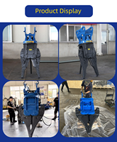 Cisaille de démolition hydraulique rotative à 360° pour démontage de voitures, pour excavatrices de 5 à 35 tonnes, recyclage de voitures, ferraille, usage intensif