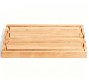 Planche à découper en bois d'érable épaisse avec poignées latérales - Product Image 1
