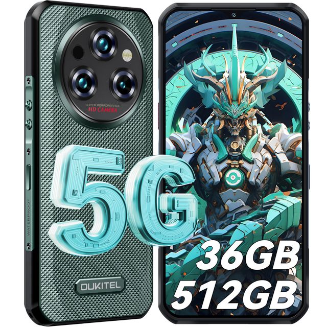 Factory Direct OUKITEL WP35 Pro Rugged Phone 11000mAh 5G Android 15 108MP Camera Night Vision IP68 IP69K Rugged Smartphone