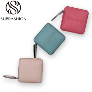 Ruban à mesurer carré en cuir Dosage à domicile Règle à vêtements Règle souple imprimée LOGO mini Règle télescopique - Product Image 4