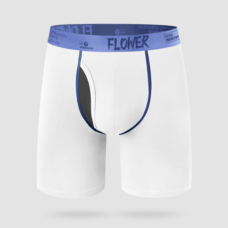 White+Blue Waistband