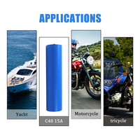 Pabrik Menjual Baterai EVE C33 3.2V 15Ah Lifepo4 Isi Ulang Asli Baru 33140 Sel Lithium 3C Discharge