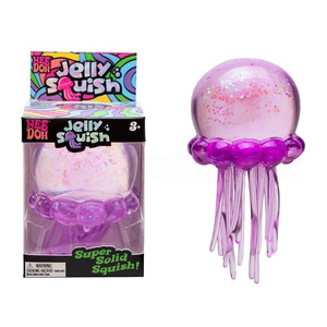 Jellyfish Squishy Toy Soft TPR Slow Rebound Stress Relief Ball Cute Sea Animal Shape for Kids Adults Anxiety Calming - Product Image 1