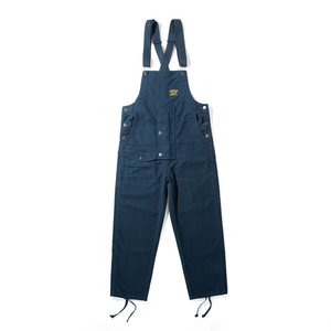 Men's <strong>Jeans</strong> Vintage 1940s Bib Overalls Loose Fit Multi-Pocket Cotton Workwear Cargo Suspender Pants Soft Canvas Hot Supplier - Product Image 4
