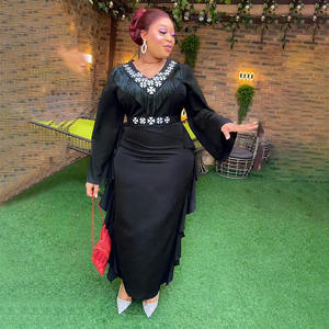 Afrique du Sud vêtements longue robe de bureau pour les femmes robe nouvelles mode - Product Image 3