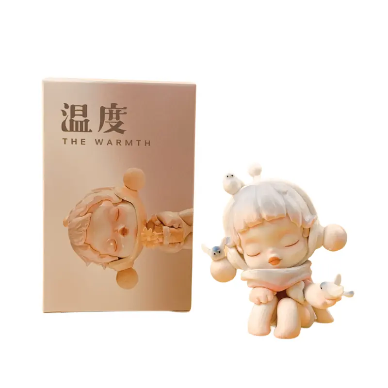 cute children's toys mini SP Bubble Marte Anime action figure POP-MART Temperature skullpanda Mystery Blind Box