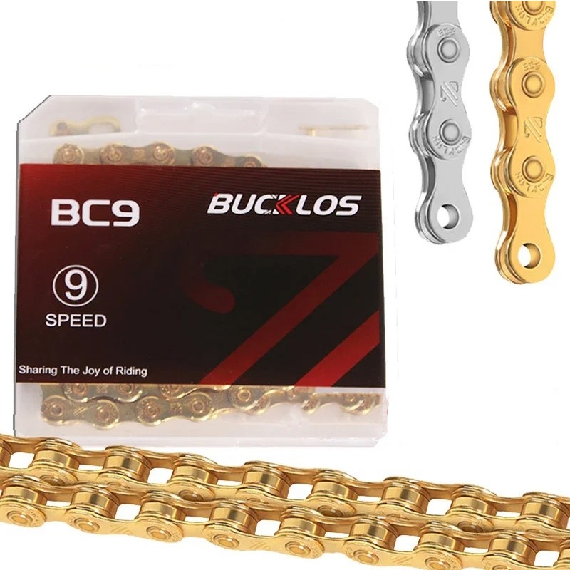 OEM/ODM BUCKLOS X8 X9 X10 X11 скоростные 116/118 звенья для горного велосипеда цепи для велосипеда цепи