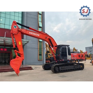 Excavadora Usada Hitachi ZX350 de 35 Toneladas, Totalmente Reacondicionada, Motor Original, Cucharón de 2m³, 156kW de Potencia, Motor PLC para Construcción - Product Image 3