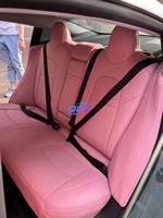 Housse de siège de voiture en cuir Napa de haute qualité, sur mesure, ajustement parfait, pour Tesla Model 3 Model Y 2022 2023 2024 2025, ensemble complet