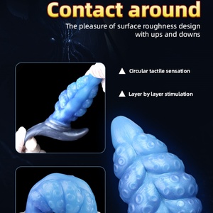 YOCY Fetish Fantasy Tentacle <b>Dildo</b> Ball Gag,Bondage Gag Restraints,Sex Toys for Couples Games,strap on <b>Dildo</b> Gag Sex Toy for Men - Product Image 6