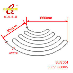 TZCX 220V <span class=keywords><strong>1000W</strong></span> ou elemento de aquecimento elétrico em forma de U personalizado - Product Image 5