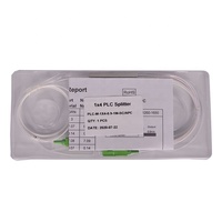 Répartiteur PLC 1x8 à tube en acier SC UPC pour fibre optique FTTH