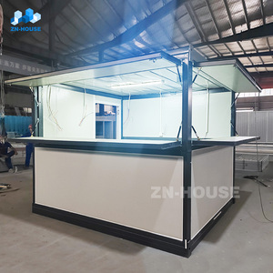 Tùy Chỉnh 10ft 20ft Màu Modular Cửa Hàng Thanh Có Thể Gập Lại Nhà Di Động Nhà Nhỏ Đúc Sẵn Prefab Nhà <span class=keywords><strong>Container</strong></span> Nhà - Product Image 2