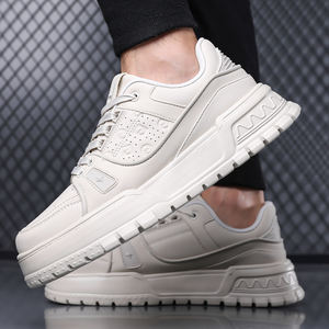 38-45 カスタム オールシーズン 新トレンド 多用途 スケートボードシューズ ブラック キャメル メンズ カジュアル ウォーキング ファッション 厚底シューズ - Product Image 5