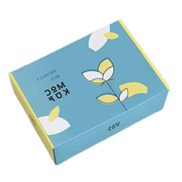 Vente en gros de logo personnalisé de haute qualité recyclable en forme de livre boîte postale vêtements sous-vêtements