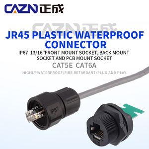 <span class=keywords><strong>Prise</strong></span> <span class=keywords><strong>femelle</strong></span> <span class=keywords><strong>RJ45</strong></span> étanche E13 à montage frontal/arrière fileté 13/16-28UNS <span class=keywords><strong>RJ45</strong></span> - <span class=keywords><strong>Prise</strong></span> réseau <span class=keywords><strong>double</strong></span>/simple - Product Image 5