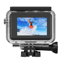 Nouvelle caméra d'action WIFI 5K 60fps avec support à dégagement rapide, écran tactile 2,2 pouces et EIS 6 axes pour le cyclisme en plein air, la moto et la conduite