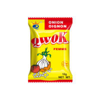 Poudre d'assaisonnement d'oignon HALAL africaine séchée et mélangée 10g/sachet de haute qualité pour la cuisine - Meilleure vente
