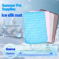 Heißer Verkauf: Sommer-Kühlmatte aus Eisseide für Haustiere – Sofa- und Bodenkissen für Hunde und Katzen zur Wärmeableitung – Tierbedarf