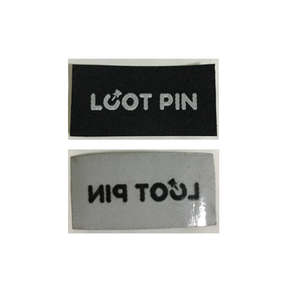 Lavabile ferro pretagliato-<span class=keywords><strong>su</strong></span> supporto bambini tessuto personalizzato con logo personalizzato in ferro <span class=keywords><strong>su</strong></span> <span class=keywords><strong>etichette</strong></span> con nome intrecciato per abbigliamento scolastico per bambini - Product Image 2