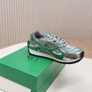 Baskets rétro BV pour femmes, qualité supérieure, basses, décontractées, de course, de luxe, style Dad Shoes, rose argenté - Product Image 4